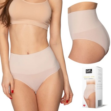 Majtki modelujące wyszczuplające WYSOKI STAN GATTA PANTY CORRECT - S