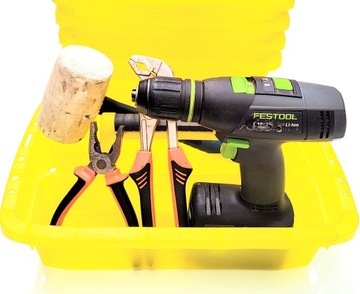 Базовый желтый мягкий держатель инструментов, ящик для инструментов для сборки