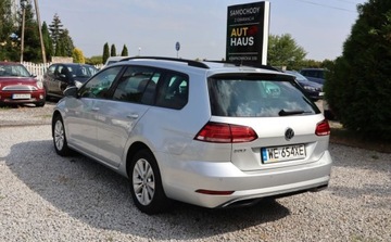 Volkswagen Golf VII Variant Facelifting 2.0 TDI 150KM 2019 Volkswagen Golf CLIMATRONIC , Grzane fotele, Aluminiowe Felgi, Czujniki PT, zdjęcie 4