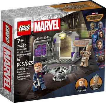 Klocki LEGO Marvel Super Heroes 76253 - Kwatera Strażników Galaktyki