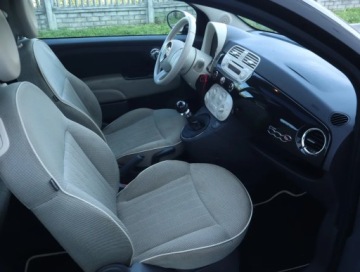 Fiat 500 II Hatchback 3d 1.2 69KM 2008 Fiat 500 1.2, Klima,ALU, zdjęcie 8