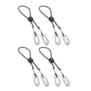 KLIPSY do prześcieradła regulowane NAPINACZE 4x