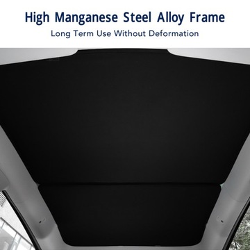 2PCS Dach Glass Sun Shade Car Sunroof Sun Visor Wymiana dla Tesla TN