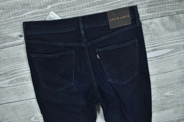 LEVIS Line 8 Spodnie Jeansy Damskie Slim W30 L32