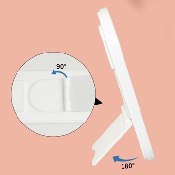 Органайзер для макияжа со светодиодной подсветкой, зеркальный