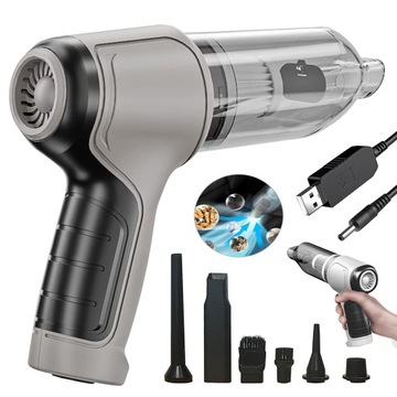 Ręczny odkurzacz bezprzewodowy, silnik bezszczotkowy 4500 PA Odkurzacz 120W