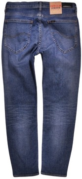 LEE spodnie SKINNY regular BLUE jeans LUKE _ W32 L32