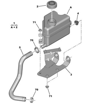 ОПОРНЫЙ КАБЕЛЬ П ПАРТНЕР 1.6HDI 02-