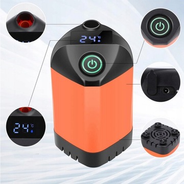 ЭЛЕКТРИЧЕСКИЙ НАСОС ДЛЯ КЕМПИНГОВОГО ТУРИСТИЧЕСКОГО ДУША 2М АККУМУЛЯТОР 4800 МАЧ