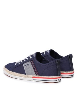 PEPE JEANS Espadryle Maoui Tape PMS30917 Ocean 588