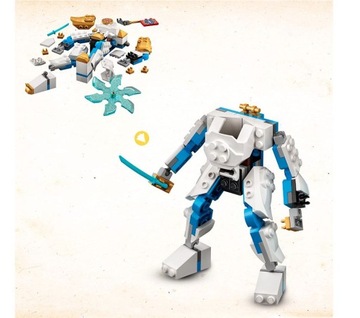 LEGO Ninjago 71761 Энергетический мех Зейна, броня со змеиным пистолетом, 95 кирпичей