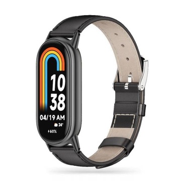 SKÓRZANY PASEK OPASKA DO XIAOMI MI BAND 8 / 8 NFC