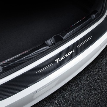 Наклейка на порог автомобиля Hyundai Tucson 2