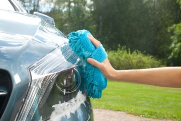 Финская губка из микрофибры для автомобилей КУНГС.