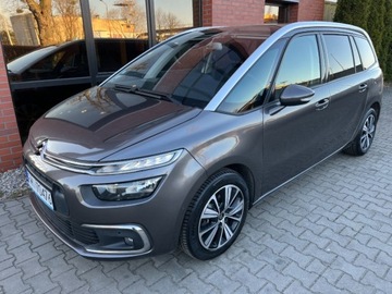 Citroen Grand C4 Picasso II Grand Picasso Facelifting 1.6 BlueHDi 120KM 2017 Citroen C4 Grand Picasso 1.6 diesel 120 KM 6 biegow 7 miejsc zarej w PL