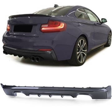DYFUZOR SPOILER DOKŁADKA BMW F22 F23 M-PAKIET CARB