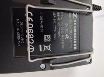 ПАКЕТ КУЗОВА SENNHEISER EW300 G3