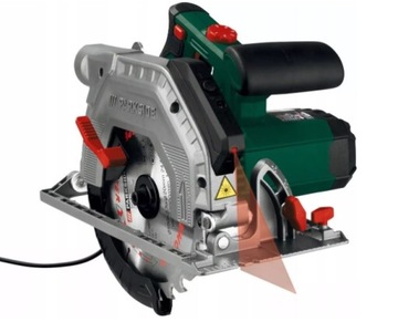 Pilarka Piła tarczowa 1350W Ø190mm z laserem PARKSIDE PHKS 1350 + 2 Tarcze