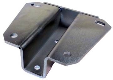 Рисунок рисования V Hitch с листовым металлом под ручкой