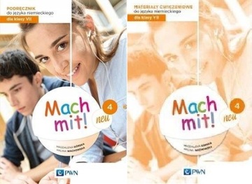 ZESTAW Mach mit! neu 4 PWN Podręcznik + Ćwiczenie