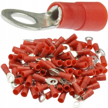 Изолированная медная кольцевая клемма CU 10 мм/M8 10x