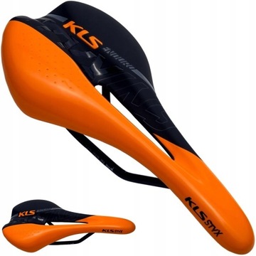 Siodełko KELLYS STYX - MTB SZOSA ENDURO XC orange