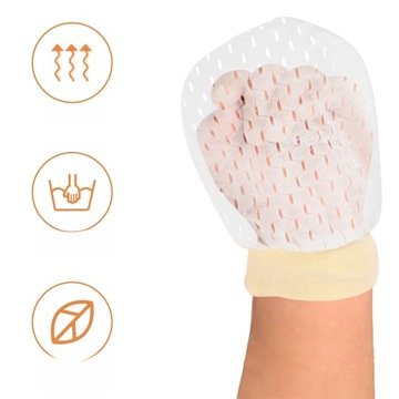 CIENKIE RĘKAWICE REGULOWANE RĘKAWICE NOWORODKOWE