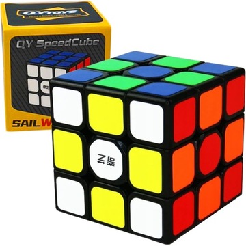 MAGNETYCZNA SZYBKA KOSTKA PROFESJONALNA układanka ŁAMIGŁÓWKA LOGICZNA 3x3