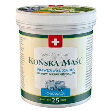 Końska MAŚĆ chłodząca na stawy 250 ml SZWAJCARSKA