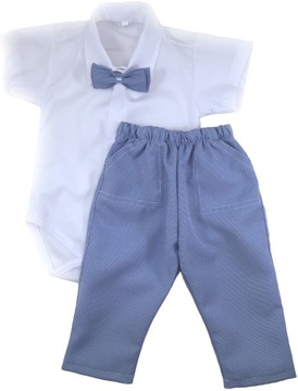 KOMPLET zestaw wizytowy 86 cm komplecik do Chrztu