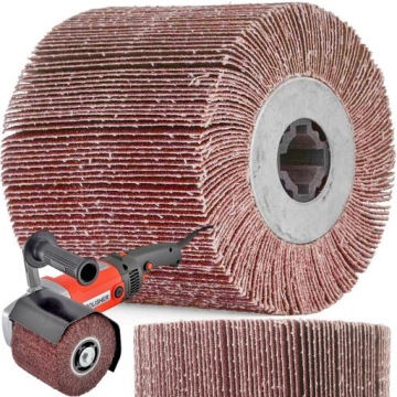 Насадка для шлифовальной машины для шлифовки и матирования + 2 щетки.