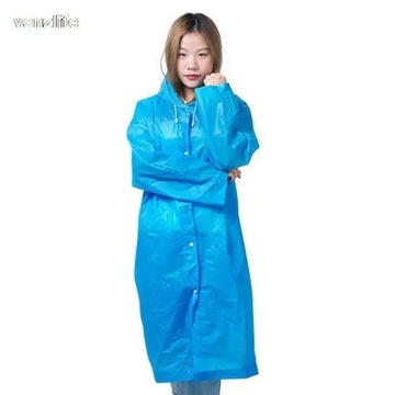 Vanzlife с толстым водонепроницаемым дождевиком для пешего туризма и велоспорта на открытом воздухе с капюшоном