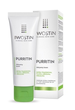 IWOSTIN PURRITIN Aktywny Krem Na Problemy Trądzik