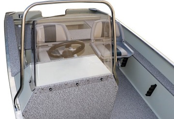 Marine 500 Fish SC DLX и 5,00 x 1,86 м и консольный алюминиевый