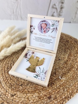 СПАСИБО ПОДАРОК ​​КРЕСТНЫМ РОДИТЕЛЯМ фото + ЗОЛОТОЙ МАГНИТ