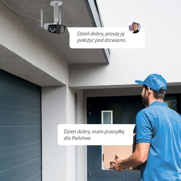 WIFI IP-КАМЕРА Reolink Duo2 8Mpx 4K Угол обзора 180 градусов Цветной ночной режим