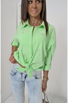 Повседневная рубашка EMMELINE OVERSIZE! WZ.7 XL