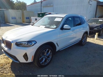 BMW 2024 BMW X3 2024r., 4X4, od ubezpieczalni 2.0 Benzyna 248KM, zdjęcie 2