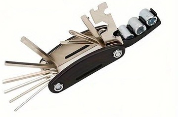 МНОГОФУНКЦИОНАЛЬНЫЙ КОМПЛЕКТ ДЛЯ РЕМОНТА ВЕЛОСИПЕДА ИНСТРУМЕНТЫ + НАСОС + ЧЕХОЛ 21 в 1