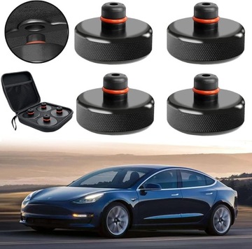PODKŁADKI SAMOCHODOWE GUMOWE 4szt DO Tesla 3/Y/X/S