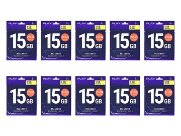 Starter PLAY Formuła 5 zł + 6 GB - hurt [10 szt.]