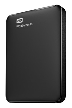 Портативный накопитель WD Elements Portable емкостью 4 ТБ, черный