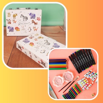 ХУДОЖЕСТВЕННЫЙ НАБОР НАБОР ДЛЯ КАРТИН 48 + ЧЕХОЛ