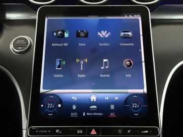 Mercedes Klasa C W206 2022 Mercedes C 300 FV23% automat mHEV full LED el., zdjęcie 22