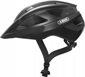 KASK ROWEROWY ABUS MACATOR CZARNY ROZMIAR L 58-62 CM