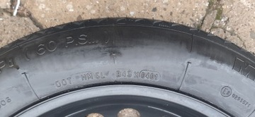 KOLO DOJEZDOVÉ 17" VOLVO S60 S80 V70 FORD CITROEN