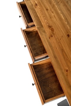 Письменный стол в стиле лофт с ящиками SOLID WOOD Industrial