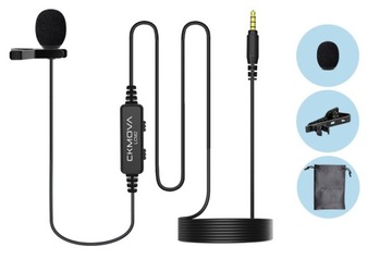 CKMOVA LCM2 — петличный микрофон для фотоаппаратов и смартфонов