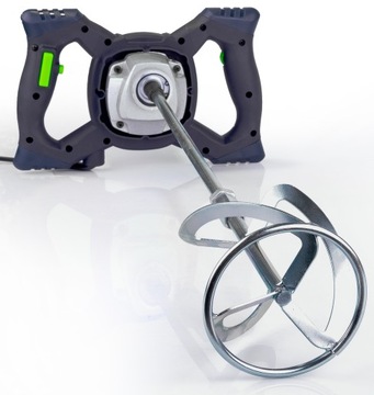 Электрическая бетонная мешалка 2600 Вт + 2 -кратные смесители удлинителей