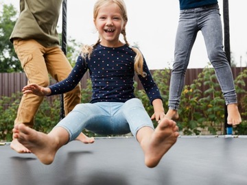 прочный САДОВЫЙ батут с сеткой 305 см 10 футов